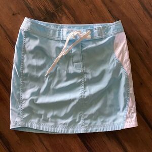 NEW Mysterioso Blue White Floral Women’s Paddling Water Sport Quick Dry Skirt